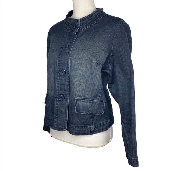 Levi Strauss Signature Denim Button Up Jacket - Picture 6 of 7
